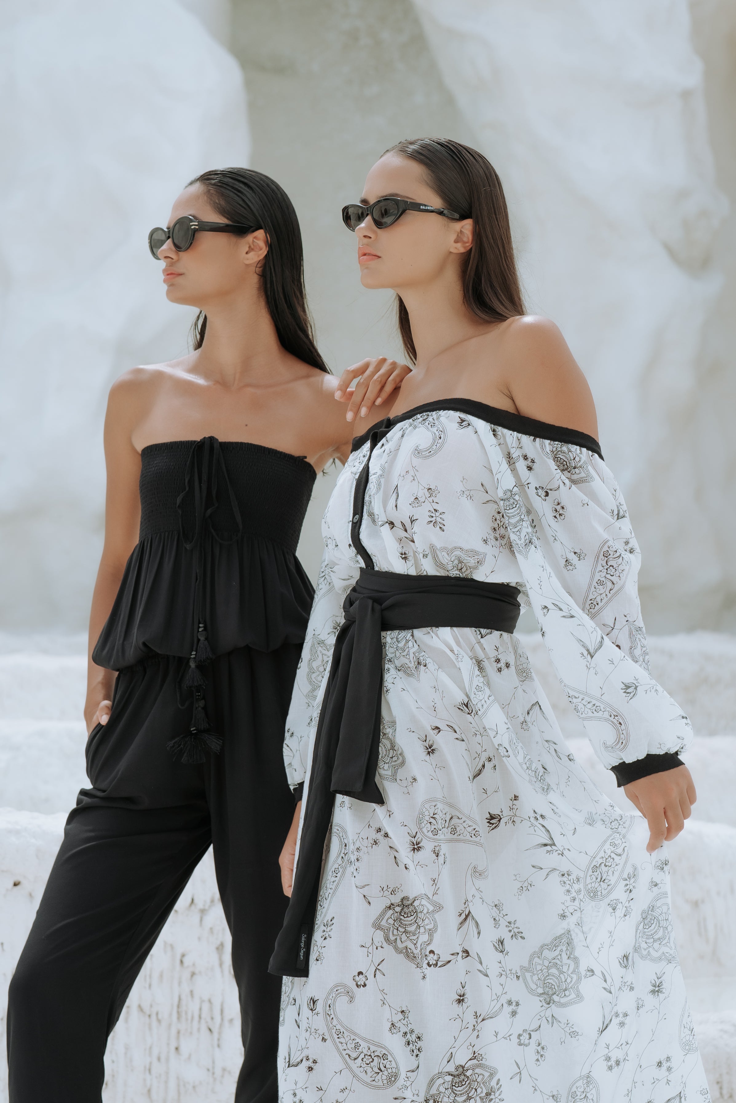 JASPE top, 2/3 balloon sleeves