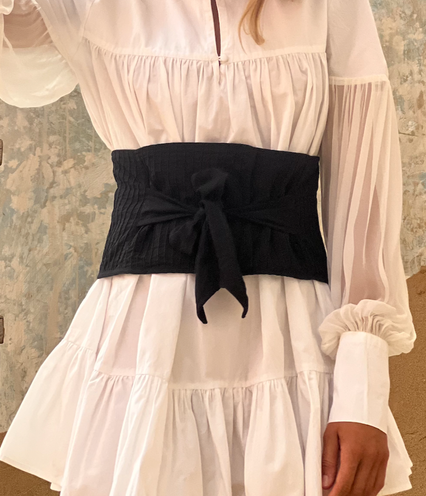 PAULINE wide corset belt