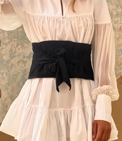 PAULINE wide corset belt